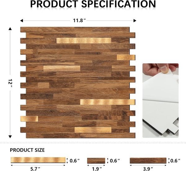 Midcard PVC Peel and Stick Tiles Modern Kitchen Design-2