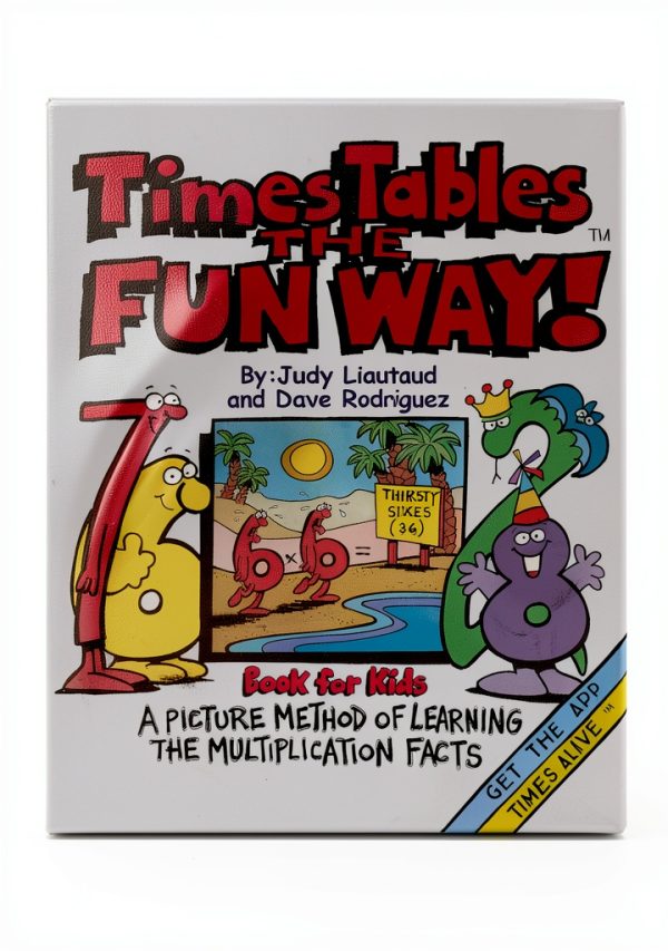 Times Tables the Fun Way Book for Kids Learning Math-0
