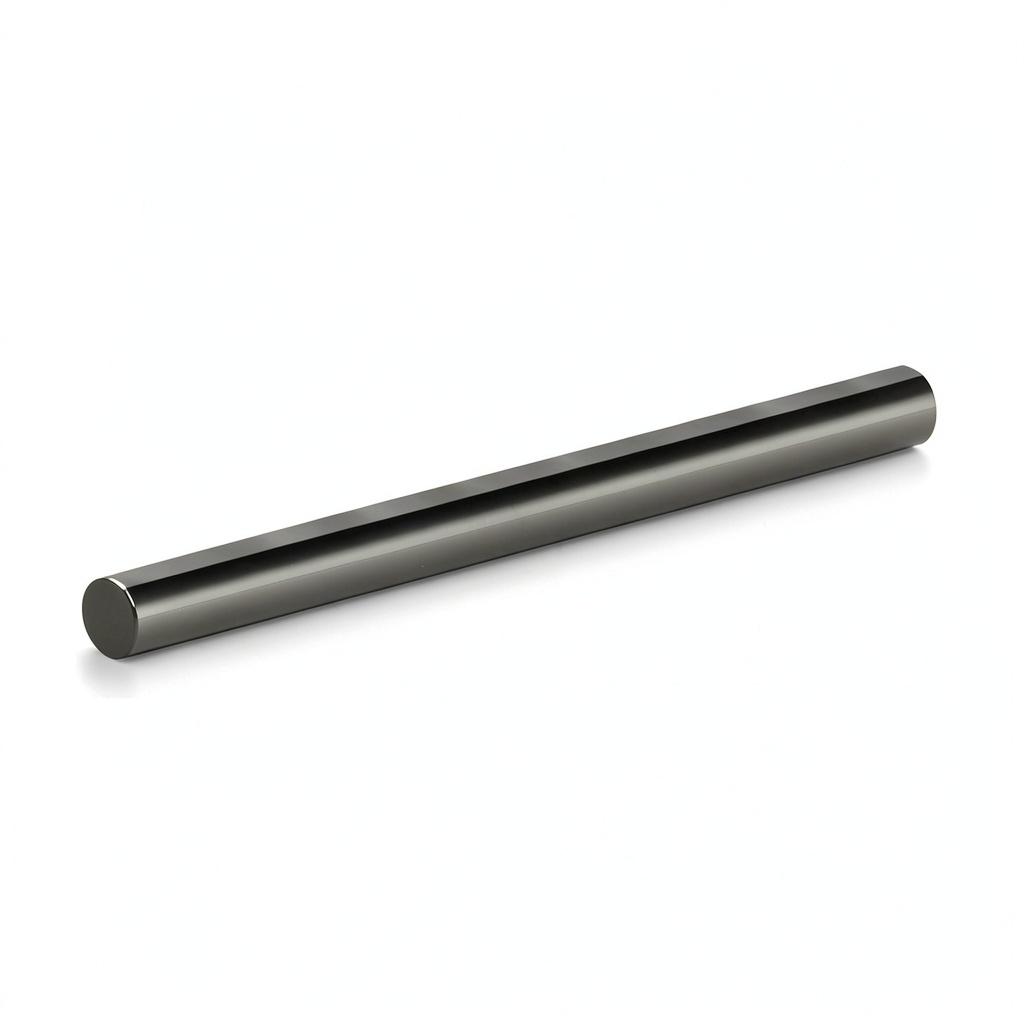 Micro 100 solid carbide drill blanks displayed on a workbench