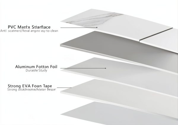 STICKGOO Marble Tiles Peel and Stick Waterproof Backsplash-5