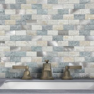 M MOFIT Peel and Stick Backsplash 3D PVC Marble Tiles-0