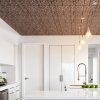 Silver Tin Peel and Stick Backsplash Tile by WallPops-2