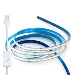 5V USB LED Light Strip XZKJ COB White 3.28ft Strip for TV Kitchen-0